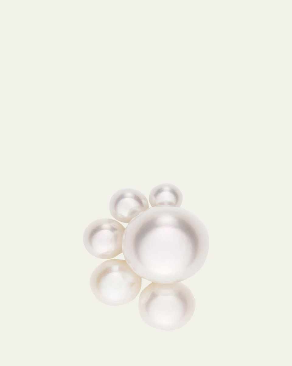 Federico Pearl Cluster Earring, Single, Right